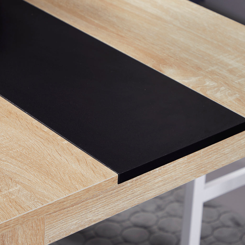 Table à manger design moderne en bois, 120 x 69 cm